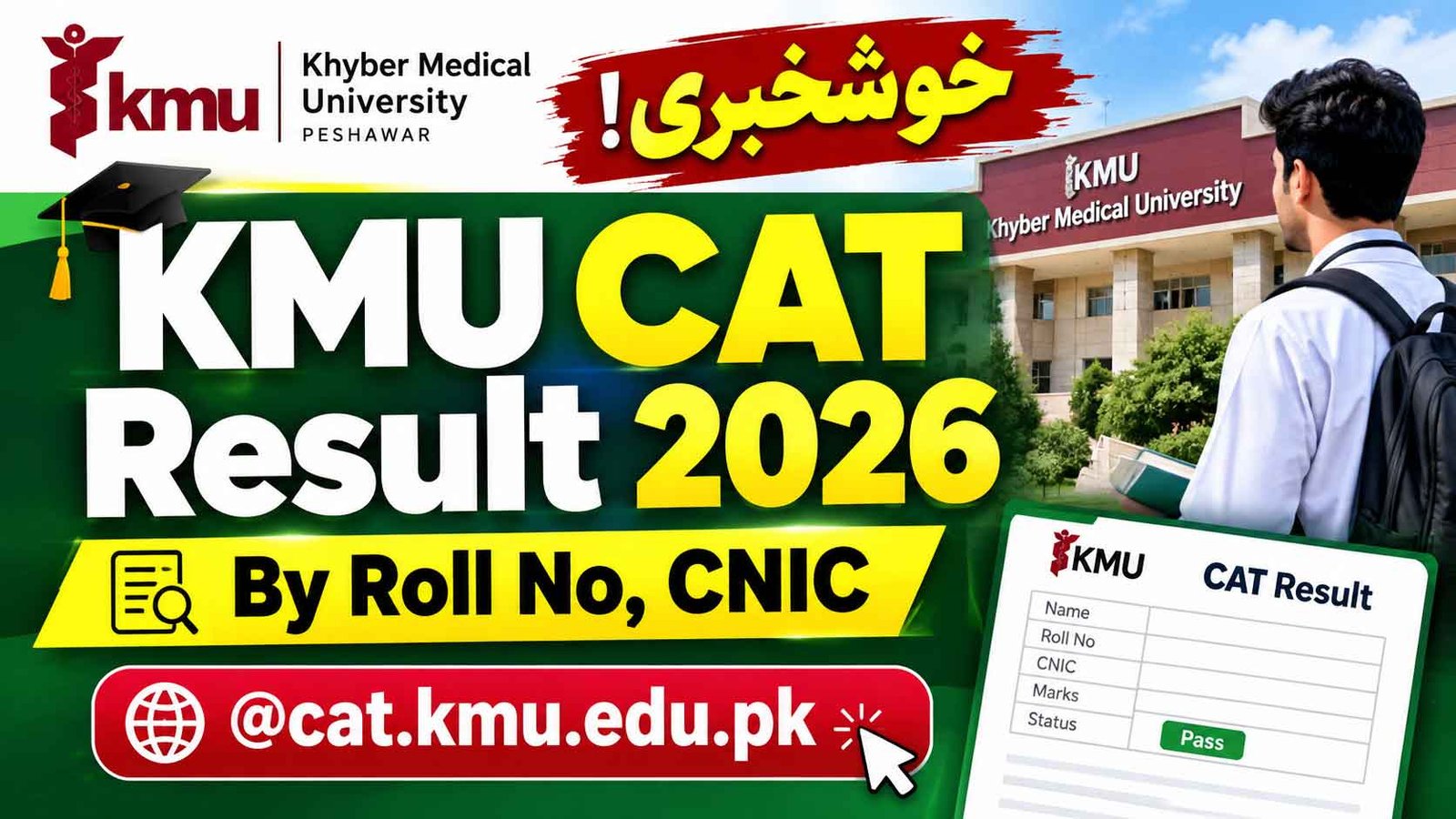 KMU CAT Result 2026